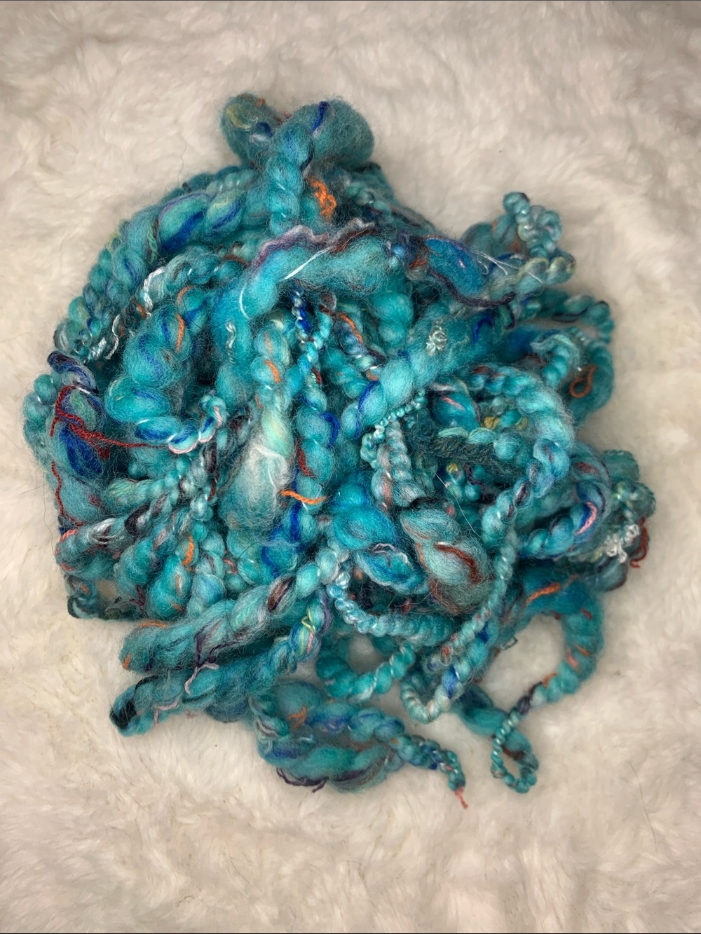 Multi colored yarn